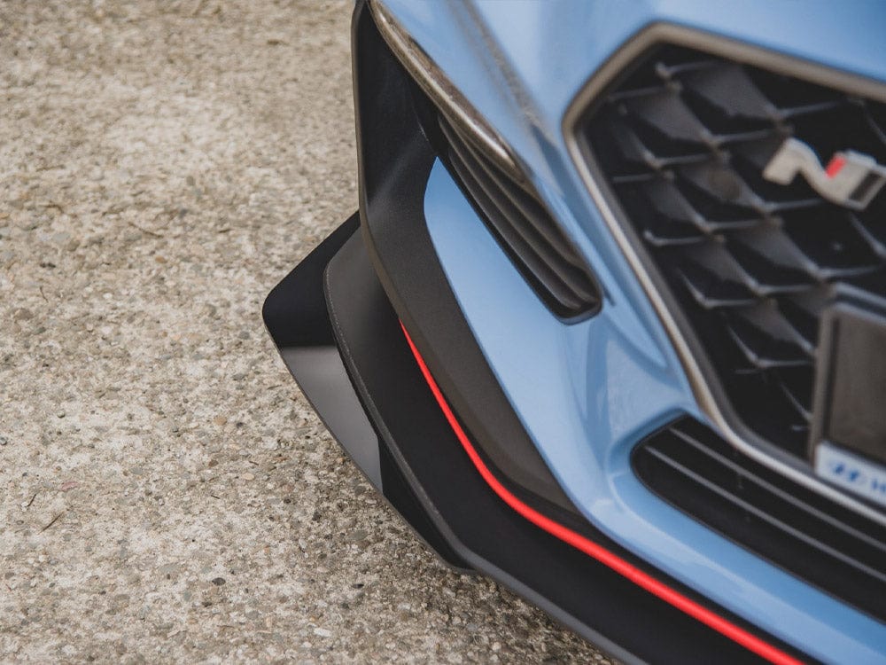 Maxton Design Racing Durability Front Splitter + Flaps Hyundai I30 N Mk3 Hatchback / Fastback Maxton Design SR