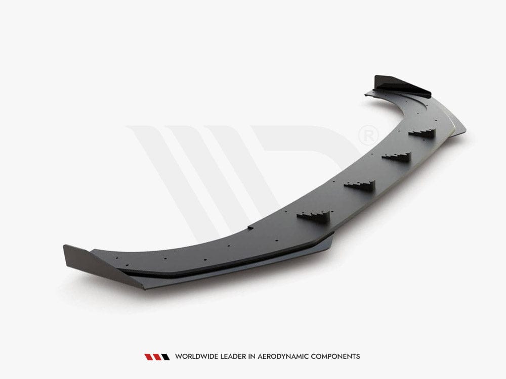 Maxton Design Racing Durability Front Splitter + Flaps VW Golf 8 GTI Clubsport 2020- Maxton Design SR