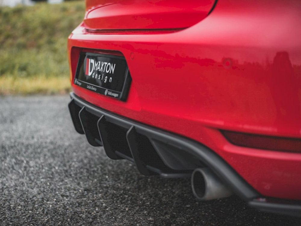 Maxton Design Racing Durability Rear Diffuser V2 VW Golf GTI MK6 2008-2012 Maxton Design SR