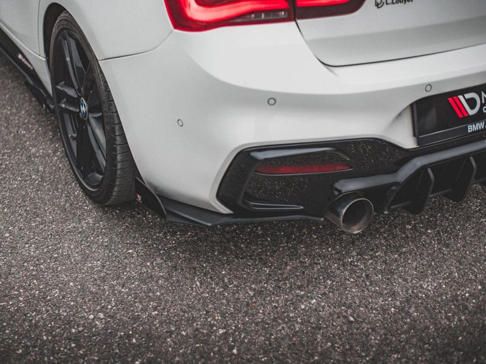 Maxton Design Racing Durability Rear Side Splitters V.3 + Flaps BMW 1 F20 M140i Maxton Design SR