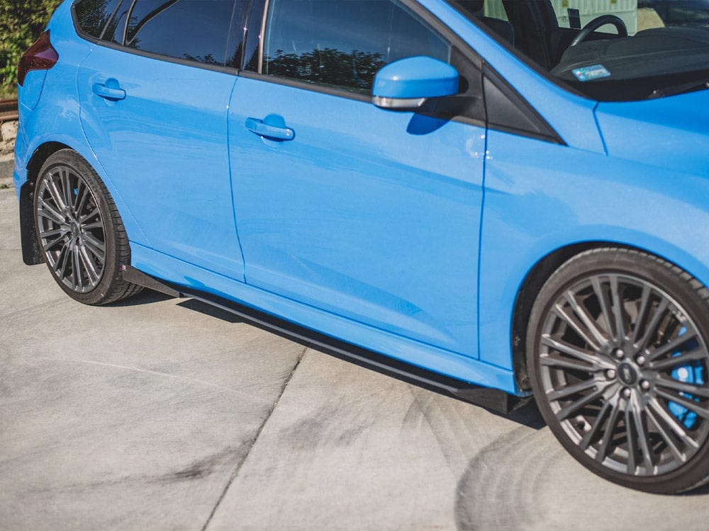 Maxton Design Racing Durability Side Skirts Diffusers (+flaps) Ford Focus RS MK3 2015-2018 Maxton Design SR