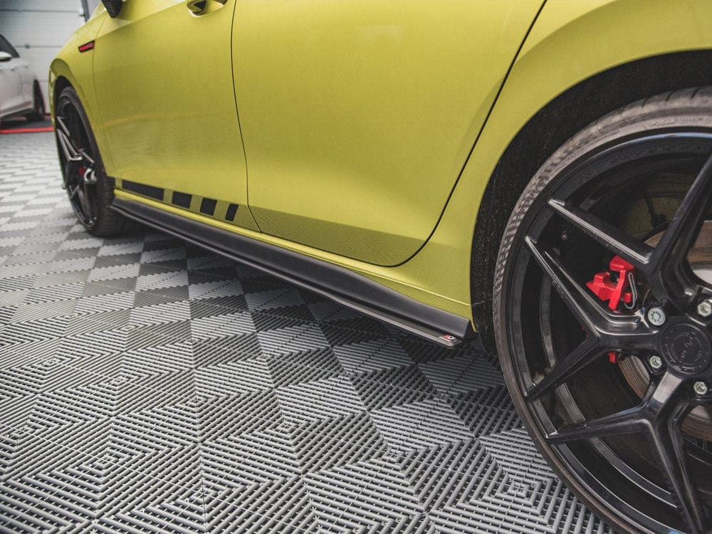 Maxton Design Racing Durability Side Skirts Diffusers VW Golf 8 GTI / GTI Clubsport / R-line 2020- Maxton Design SR