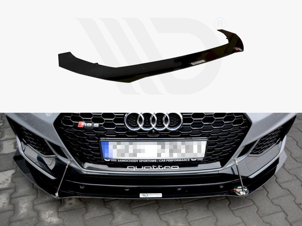 Maxton Design Racing Front Splitter V.1 Audi RS5 F5 Coupe / Sportback Maxton Design SR