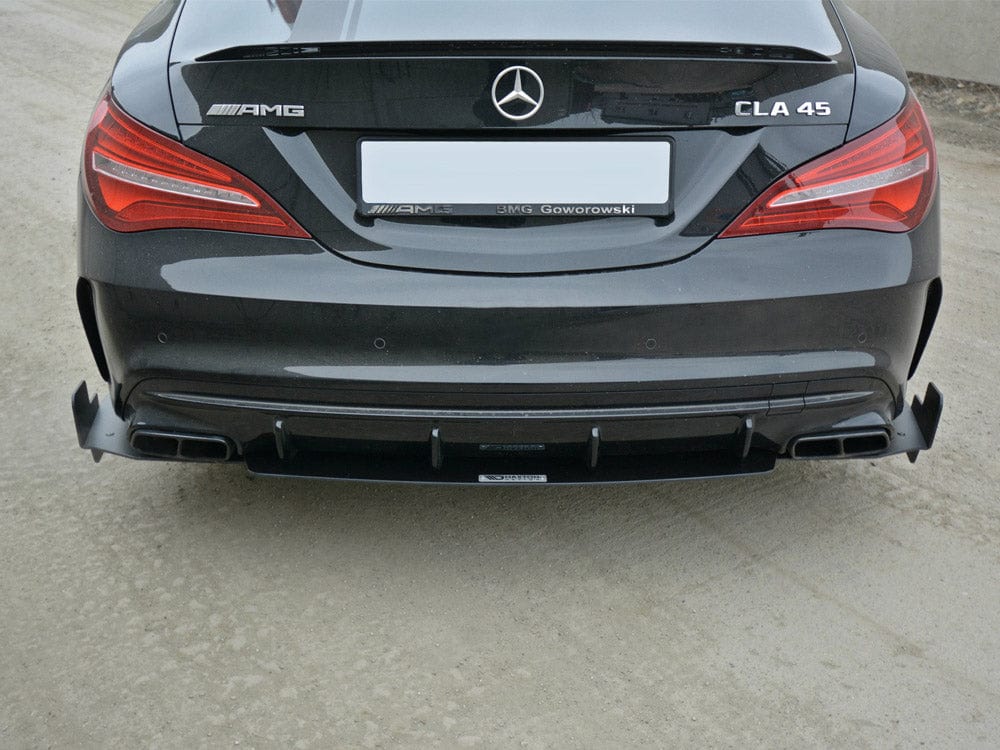 Maxton Design Racing Rear Side Splitters Mercedes CLA45 AMG C117 Facelift 2017-2019 Maxton Design SR