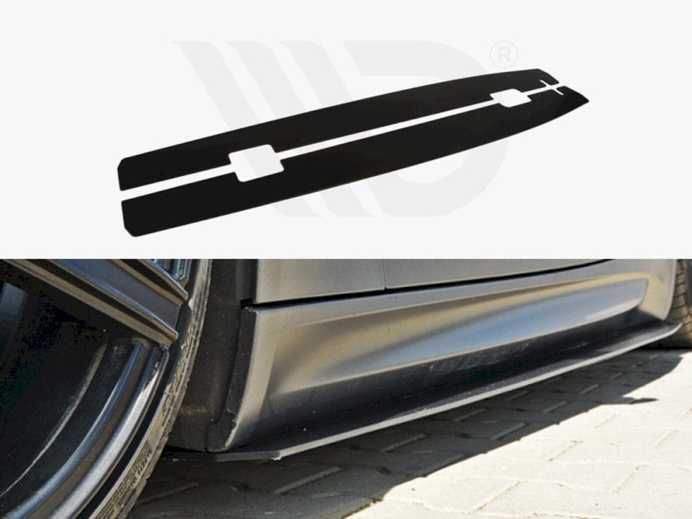 Maxton Design Racing Side Skirts Diffusers Bmw M3 E92 / E93 (Preface Model) Maxton Design SR