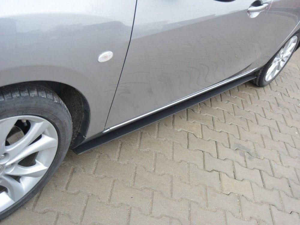 Maxton Design Racing Side Skirts Diffusers Mazda 3 MK2 Sport (Preface) Maxton Design SR