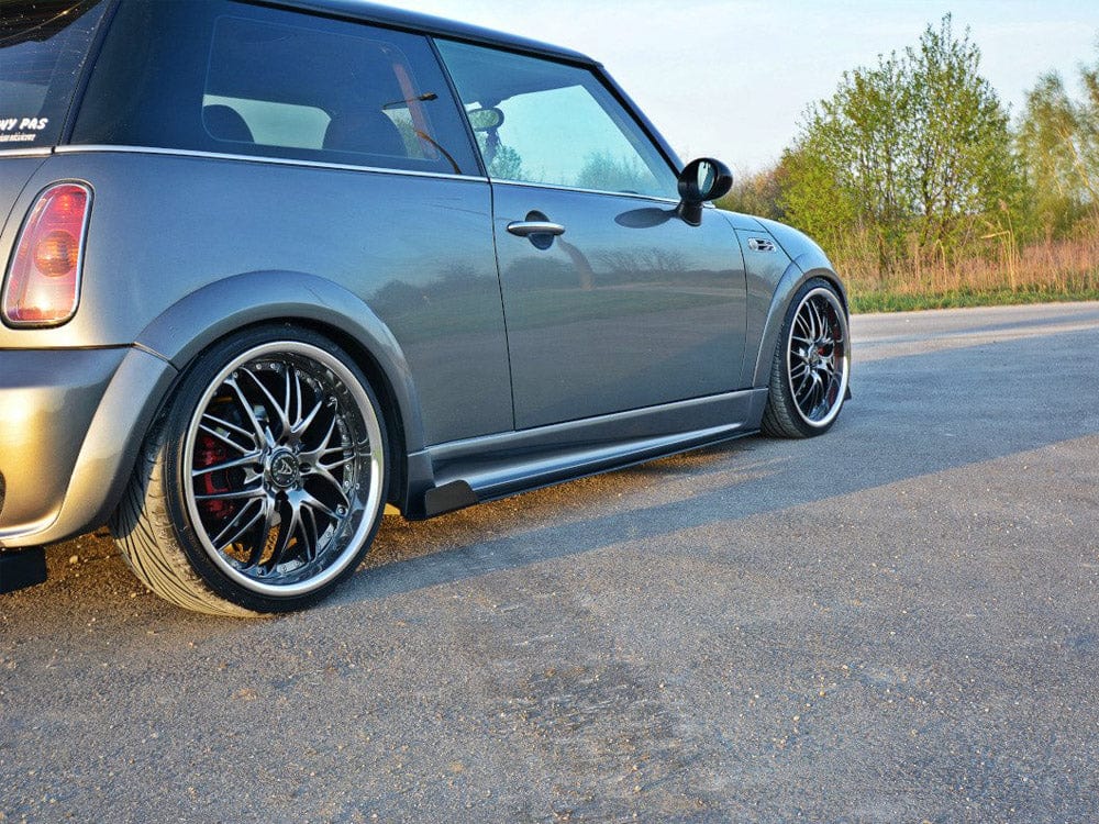 Maxton Design Racing Side Skirts Diffusers Mini R53 Cooper S JCW 2003-2006 Maxton Design SR
