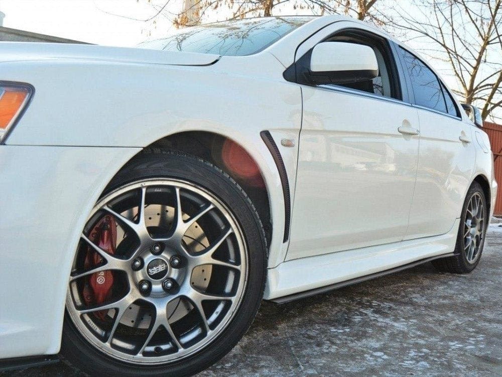 Maxton Design Racing Side Skirts Diffusers Mitsubishi Lancer EVO X 2007-2015 Maxton Design SR