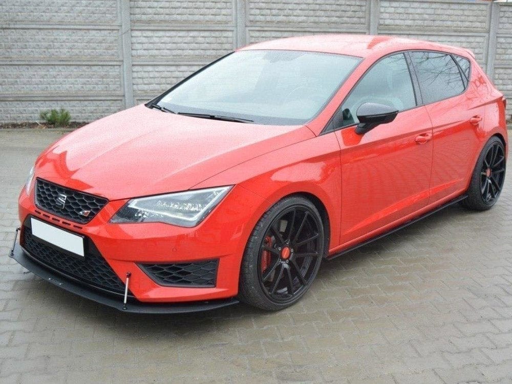 Maxton Design Racing Side Skirts Diffusers Seat Leon III Cupra / FR Maxton Design SR