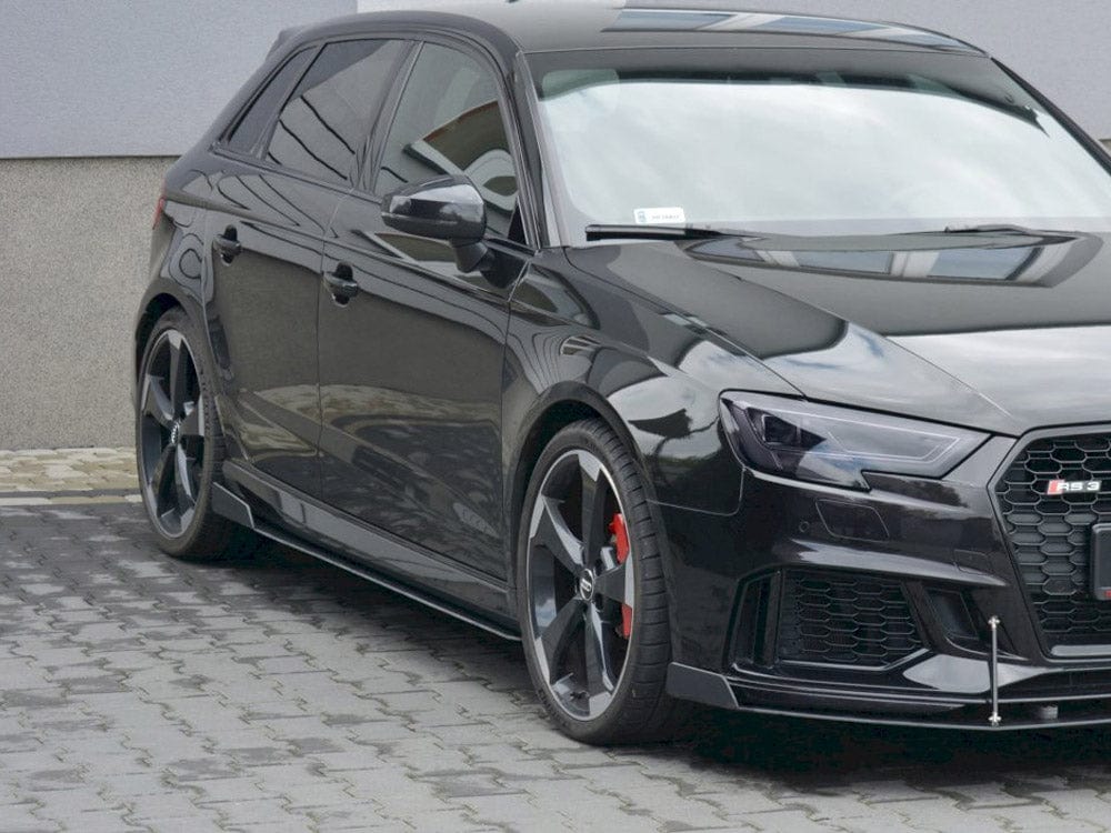 Maxton Design Racing Side Skirts Diffusers V.2 Audi RS3 8V Facelift Sportback 2017-20 Maxton Design SR