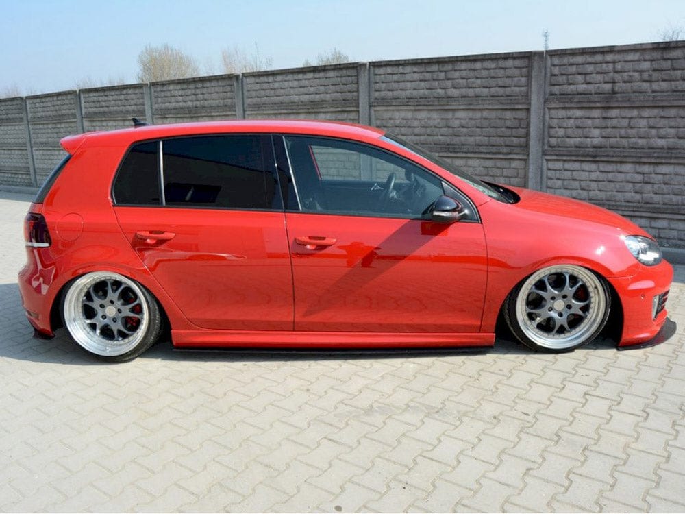 Maxton Design Racing Side Skirts Diffusers VW Golf VI GTI 35TH / R20 Maxton Design SR