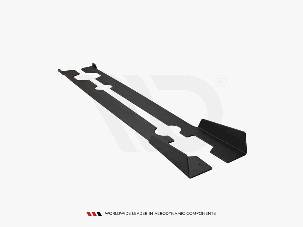 Maxton Design Racing Side Skirts Splitters Ford Fiesta MK7 ST Facelift 2013-2017 Maxton Design SR