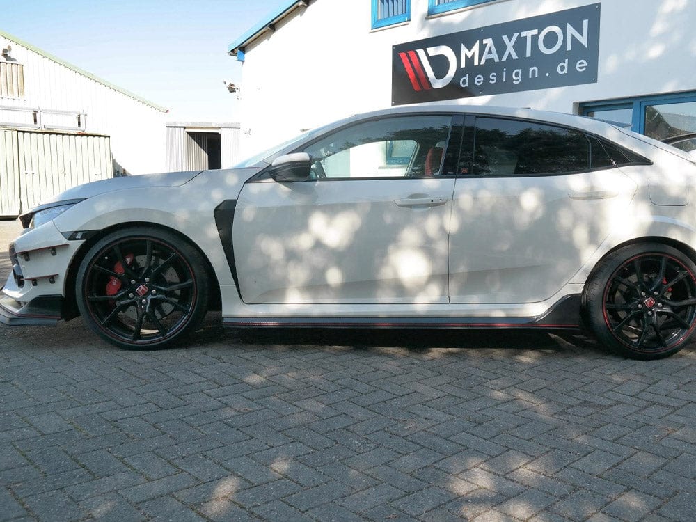 Maxton Design Racing Side Skirts Splitters Honda Civic MK10 Type-r 2017-UP Maxton Design SR