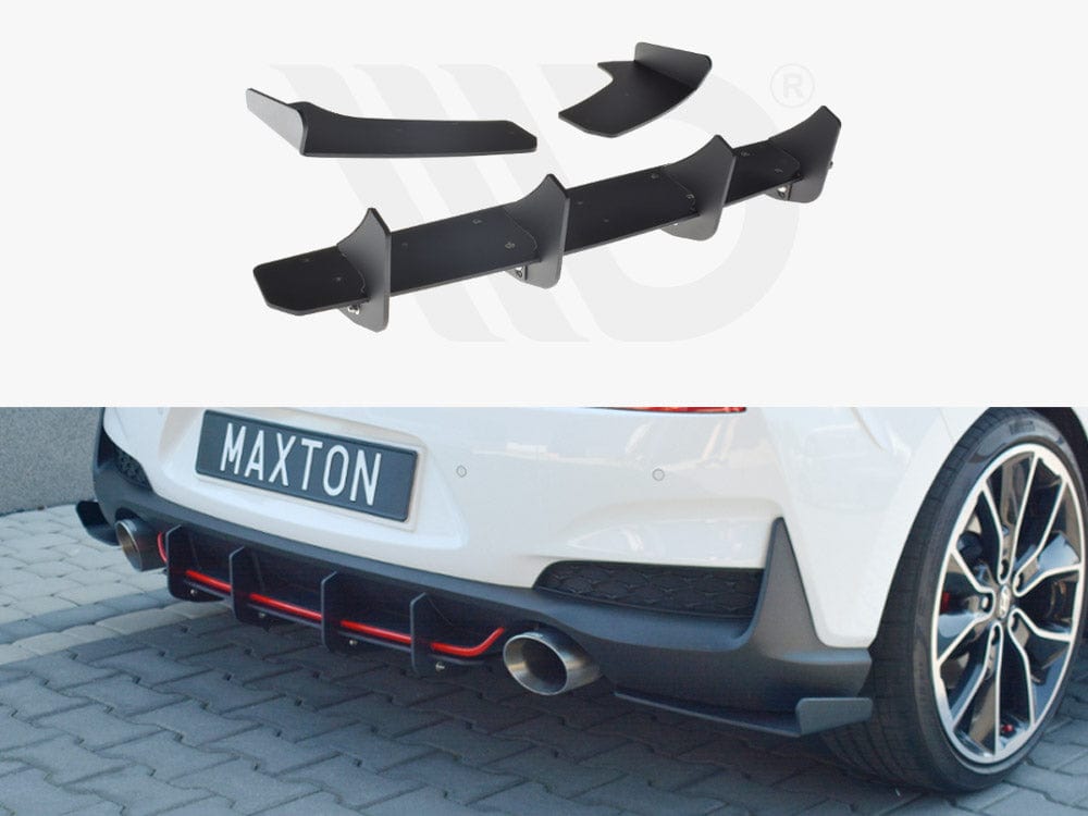 Maxton Design Rear Diffuser Hyundai I30 MK3 N 2017-2020 Maxton Design SR