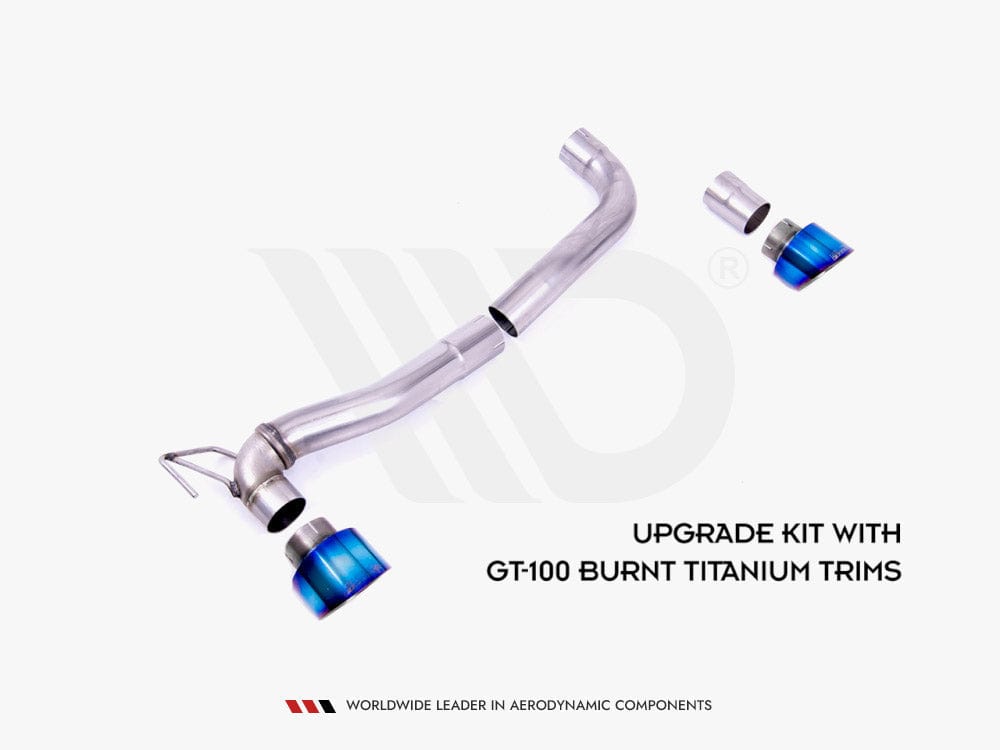 Maxton Design Rear Diffuser + Milltek RS Upgrade KIT - Ford Fiesta MK8 ST &amp; MK8.5 ST 2018-2022 Maxton Design SR