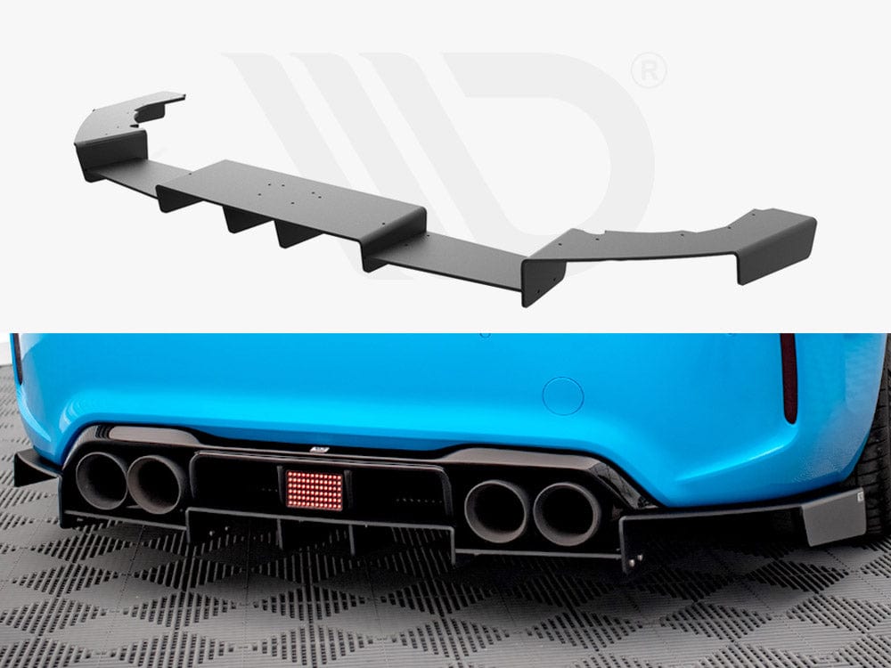 Maxton Design Rear Diffuser Racing Bmw M2 F87 2016-2020 Maxton Design SR