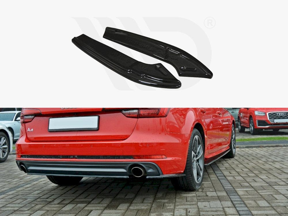 Maxton Design Rear Side Splitters Audi A4 S-Line B9 Avant Maxton Design SR