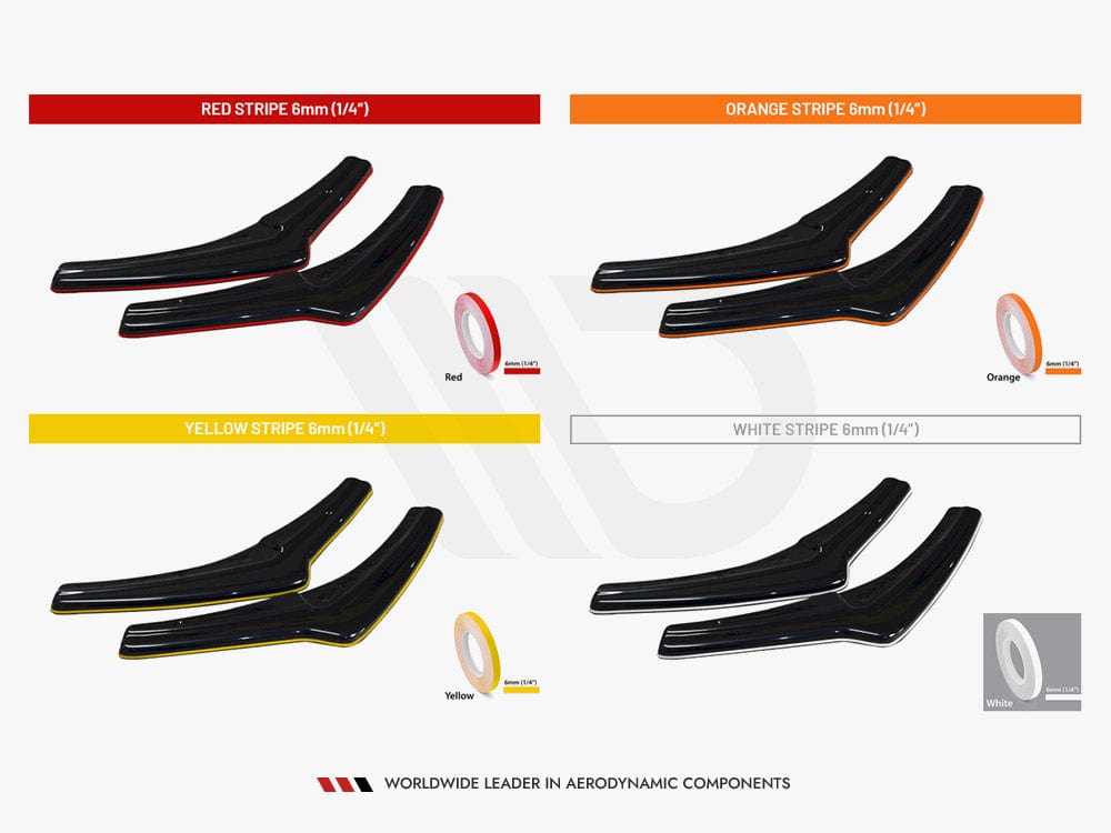 Maxton Design Rear Side Splitters Audi R8 Mk2 Facelift Maxton Design SR