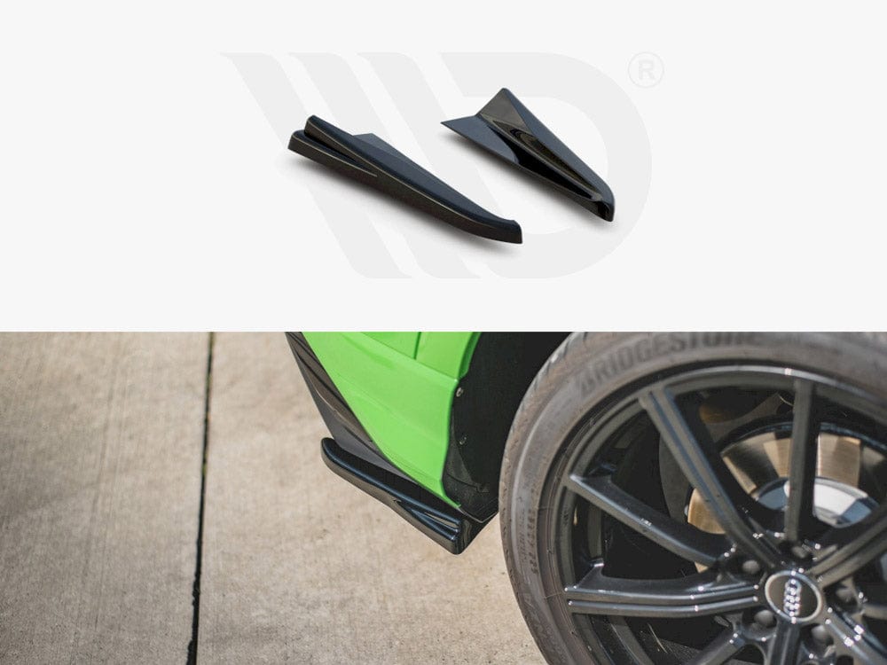 Maxton Design Rear Side Splitters Audi RSQ3 (F3) 2019-UP Maxton Design SR