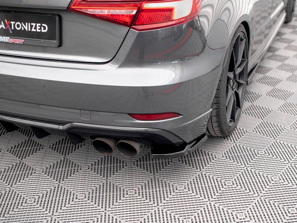Maxton Design Rear Side Splitters Audi S3 Sportback 8V Facelift Maxton Design SR