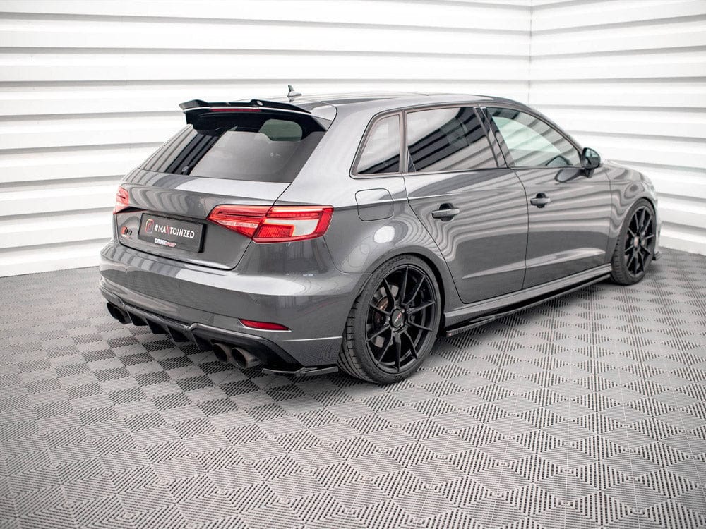 Maxton Design Rear Side Splitters Audi S3 Sportback 8V Facelift Maxton Design SR