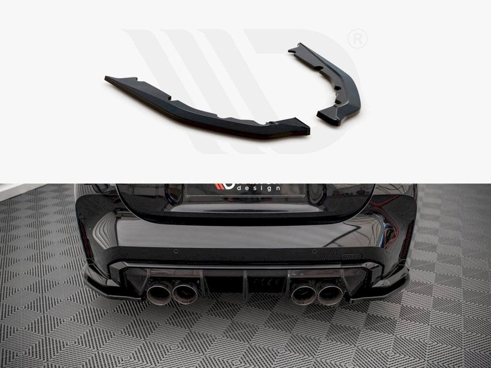 Maxton Design Rear Side Splitters Bmw M4 G82 2021- Maxton Design SR