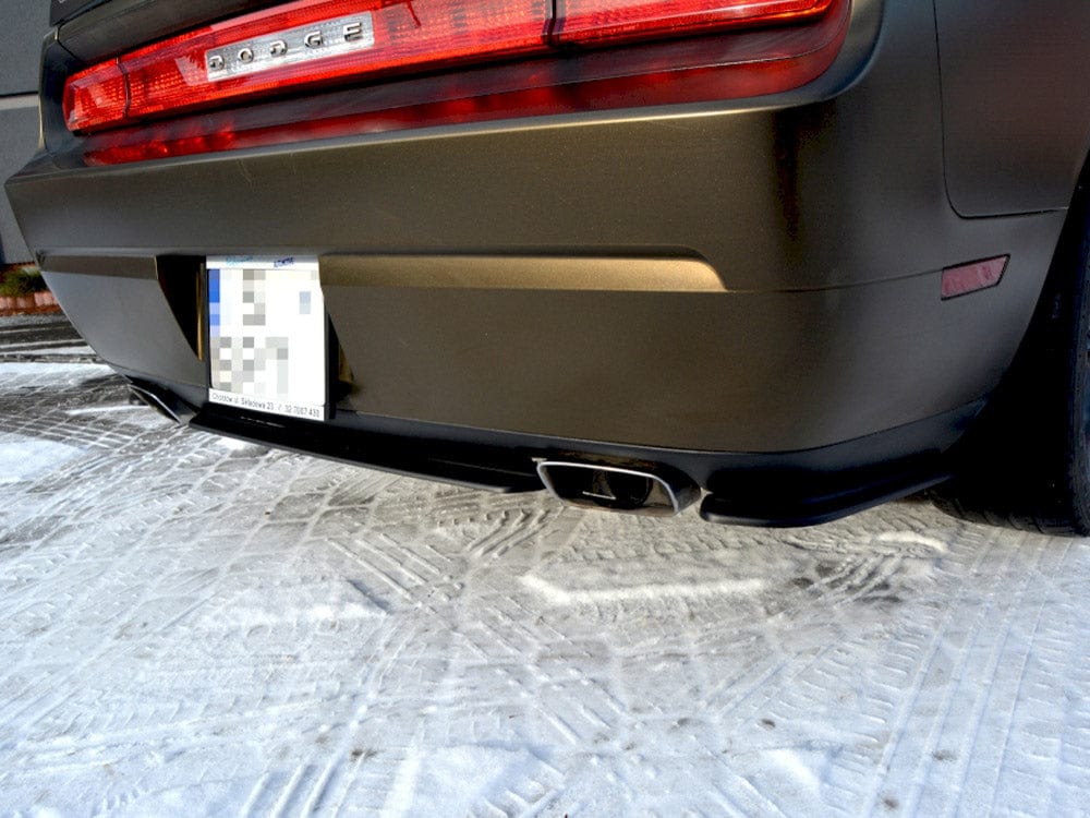 Maxton Design Rear Side Splitters Dodge Challenger Mk3 PHASE-1 SRT8 Coupe Maxton Design SR