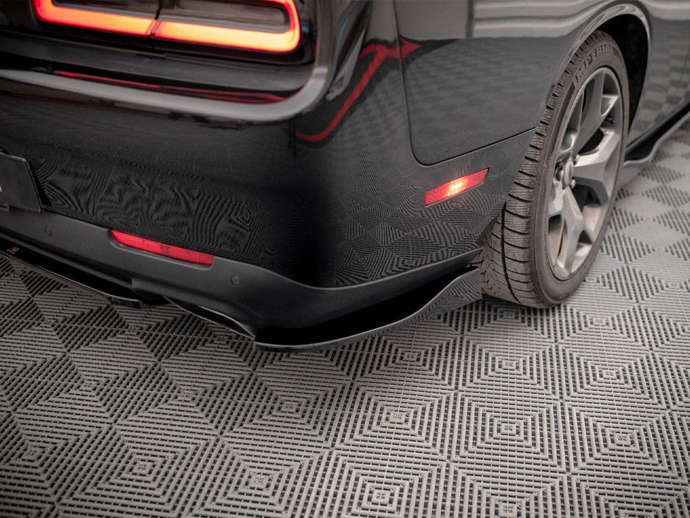 Maxton Design Rear Side Splitters Dodge Challenger RT Mk3 Facelift 2014- Maxton Design SR