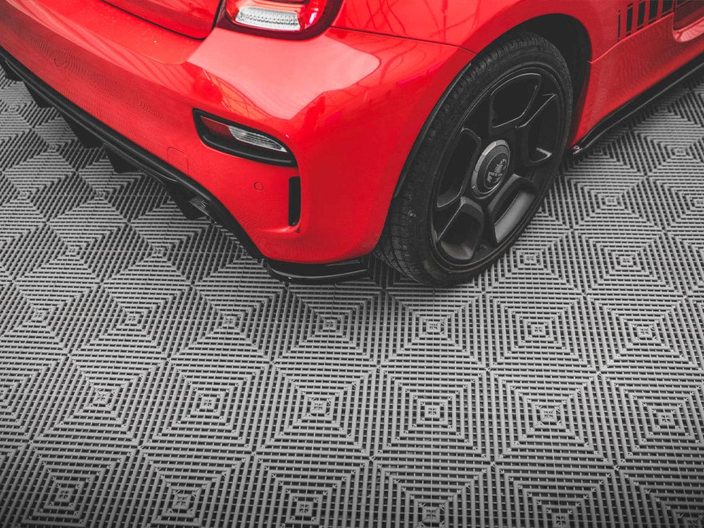 Maxton Design Rear Side Splitters Fiat 500 Abarth MK1 Facelift 2016-UP Maxton Design SR