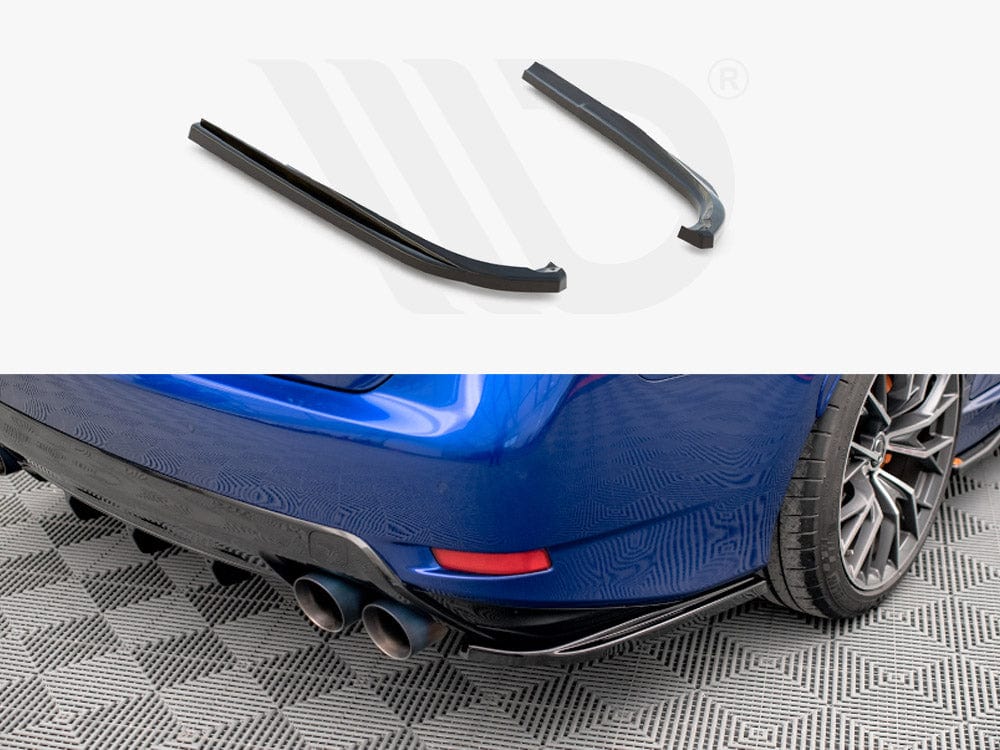 Maxton Design Rear Side Splitters Lexus GS F Mk4 Facelift Maxton Design SR