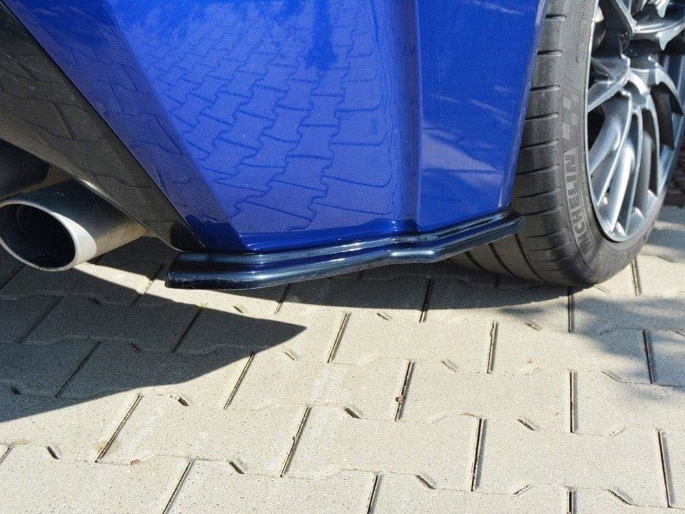 Maxton Design Rear Side Splitters Lexus RC F 2014-2019 Maxton Design SR