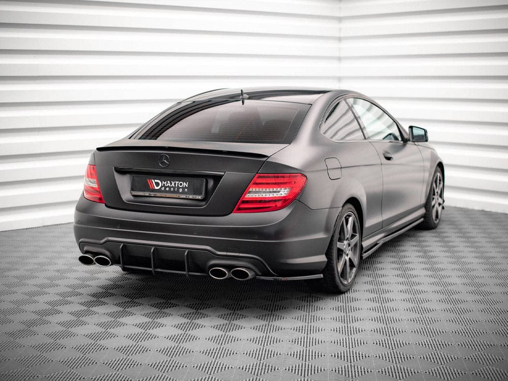 Maxton Design Rear Side Splitters Mercedes C Coupe AMG-Line C204 Maxton Design SR