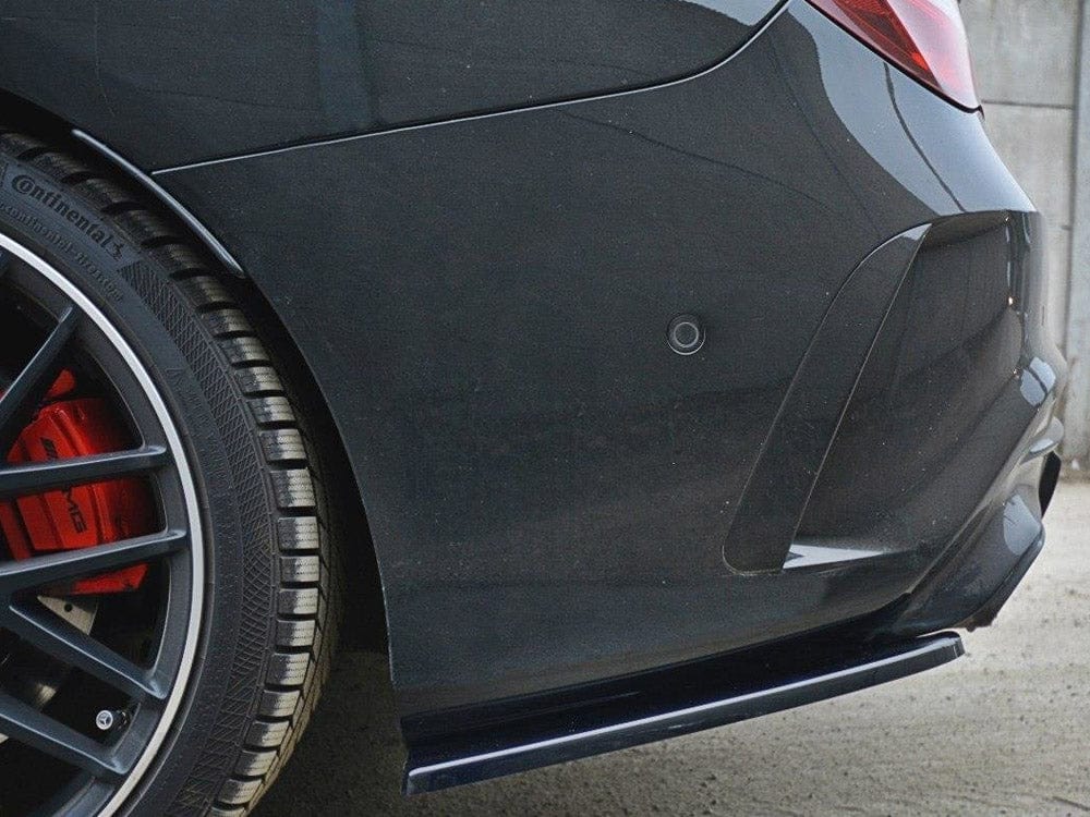 Maxton Design Rear Side Splitters Mercedes CLA A45 AMG C117 Facelift 2017-UP Maxton Design SR