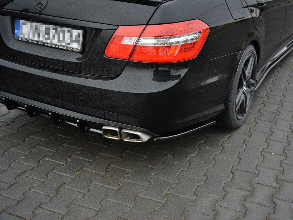 Maxton Design Rear Side Splitters Mercedes E-class 212 63 AMG 2009-2012 Maxton Design SR