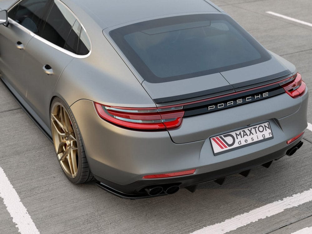 Maxton Design Rear Side Splitters Porsche Panamera GTS 971 2019- Maxton Design SR