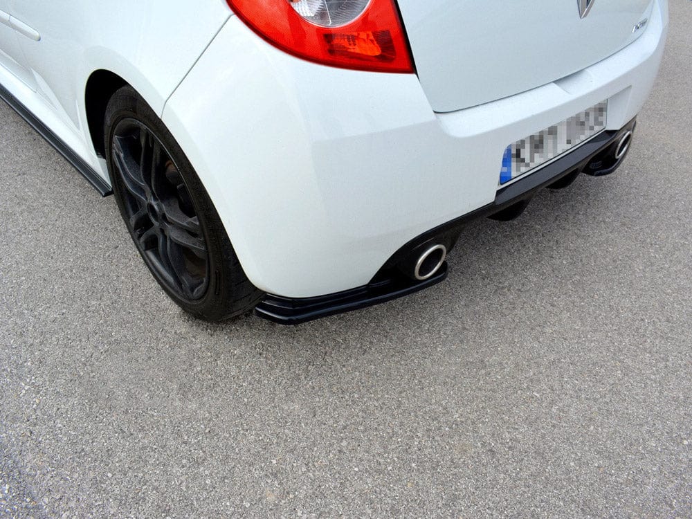 Maxton Design Rear Side Splitters Renault CLIO MK3 RS Facelift 2009-2012 Maxton Design SR