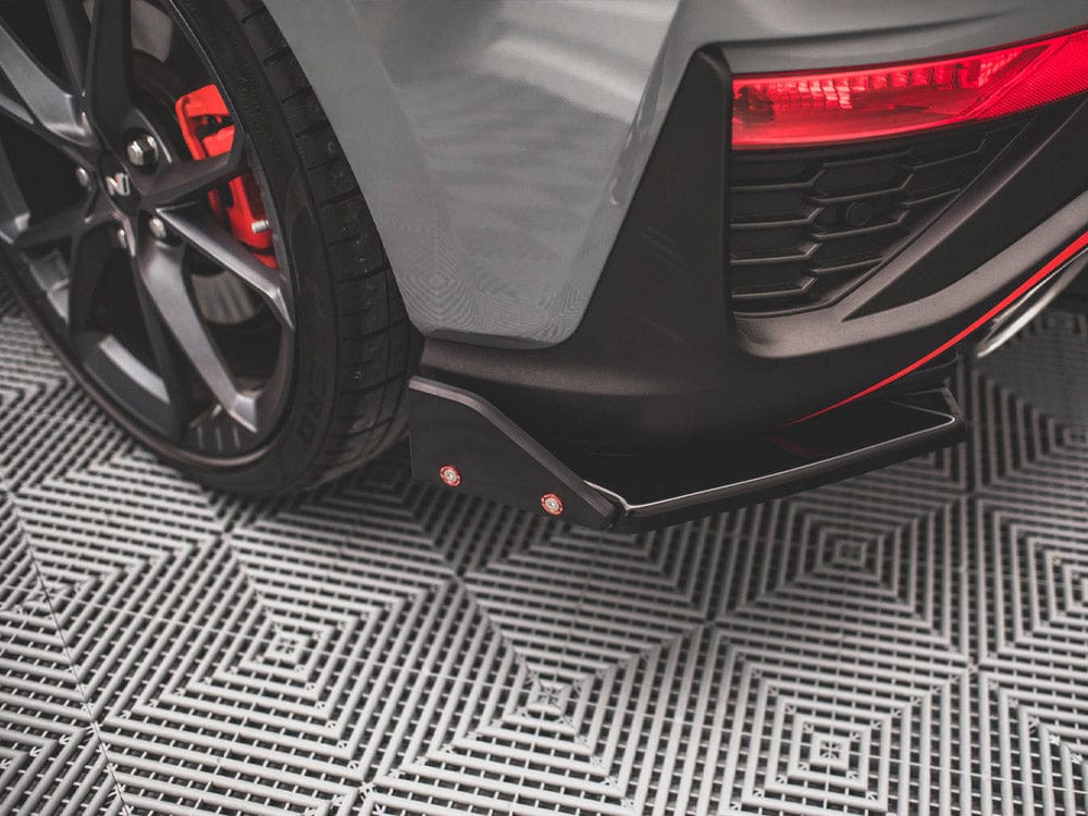 Maxton Design Rear Side Splitters V.1 + Flaps Hyundai I30 N Hatchback Mk3 Facelift Maxton Design SR