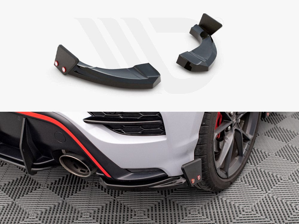 Maxton Design Rear Side Splitters V.1 + Flaps Hyundai Kona N Mk1 Maxton Design SR