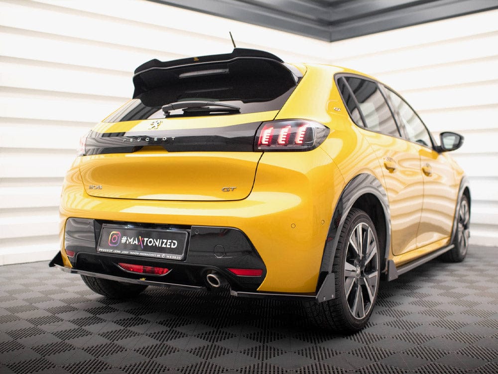 Maxton Design Rear Side Splitters V.1 + Flaps Peugeot 208 GT Mk2 Maxton Design SR