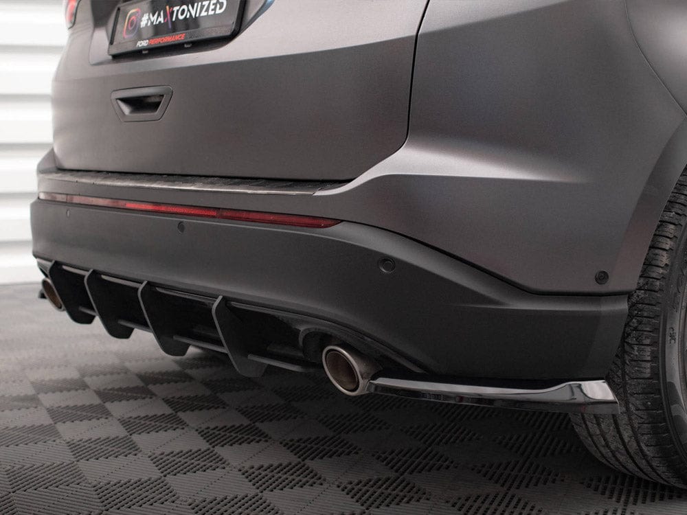 Maxton Design Rear Side Splitters V.1 Ford Edge Mk2 Maxton Design SR