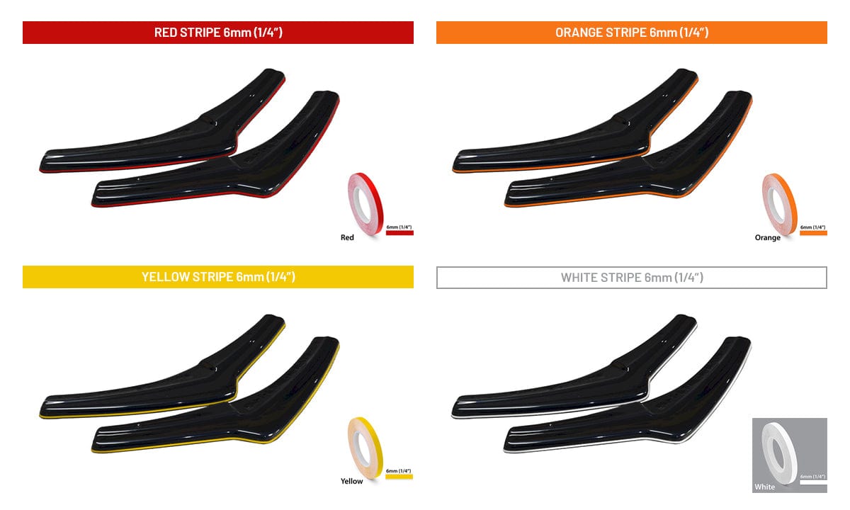 Maxton Design Rear Side Splitters V.1 Ford Focus ST-Line Mk4 Maxton Design SR