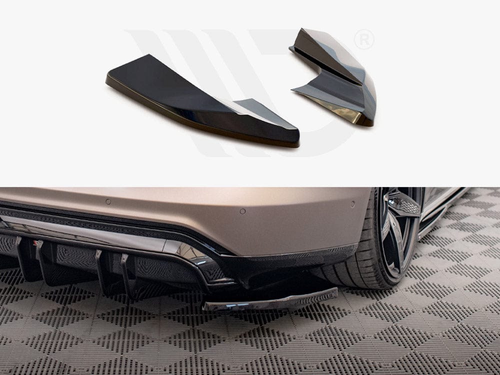 Maxton Design Rear Side Splitters V.2 Audi e-Tron GT / RS GT Mk1 Maxton Design SR