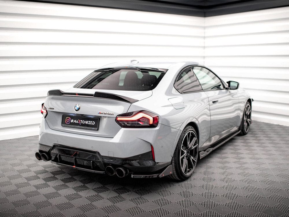 Maxton Design Rear Side Splitters V.2 + Flaps BMW 2 Coupe M240i G42 Maxton Design SR