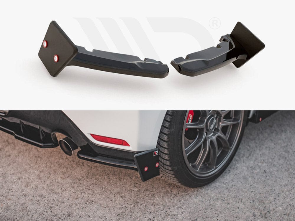 Maxton Design Rear Side Splitters V.2 + Flaps Toyota GR Yaris Mk4 Maxton Design SR