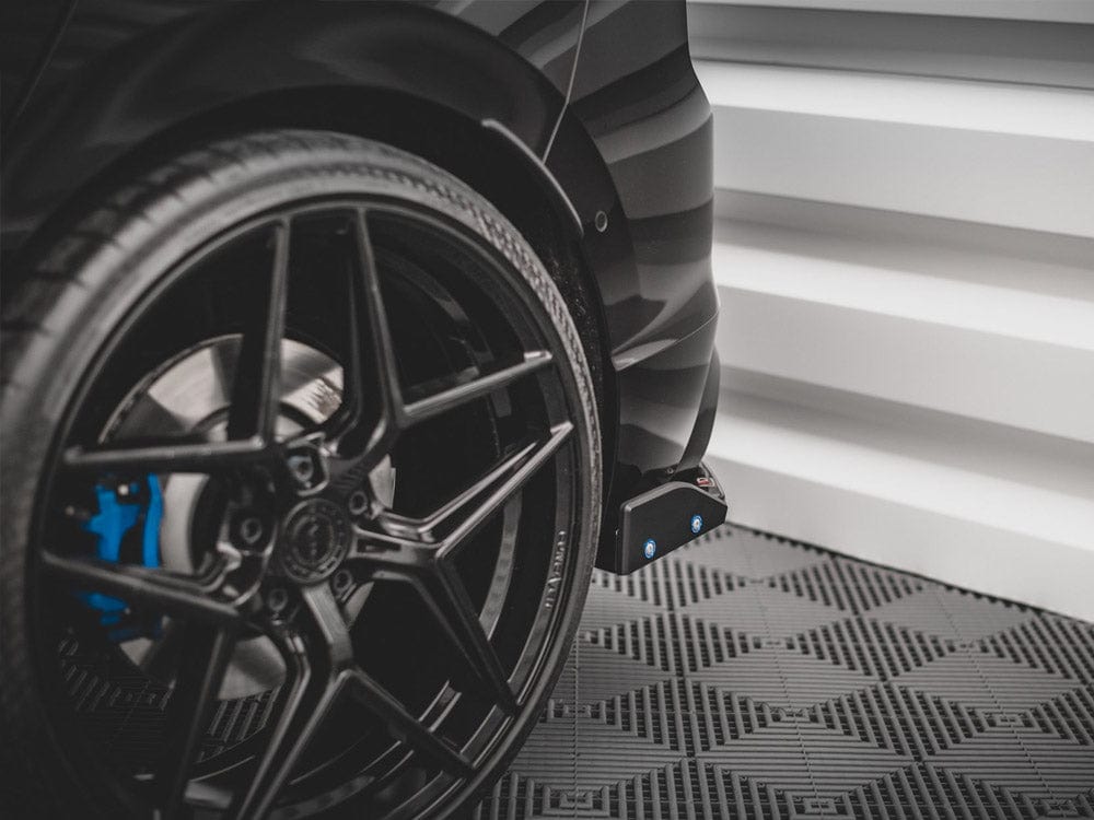 Maxton Design Rear Side Splitters V.2 + Flaps VW Golf R Mk8 Maxton Design SR