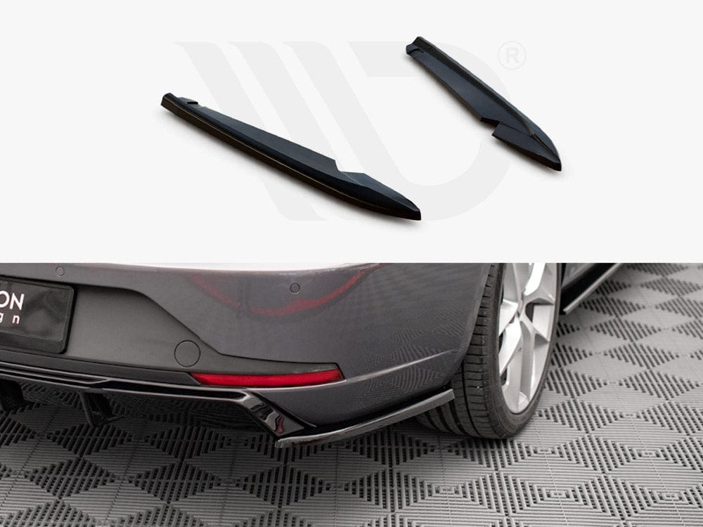 Maxton Design Rear Side Splitters V.2 Seat Leon FR Sportstourer MK3 2012-2016 Maxton Design SR