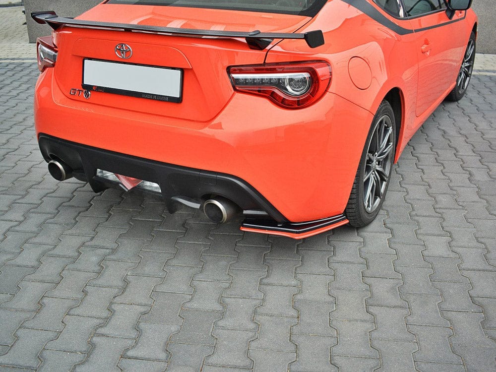 Maxton Design Rear Side Splitters V.2 Toyota GT86 Facelift Maxton Design SR