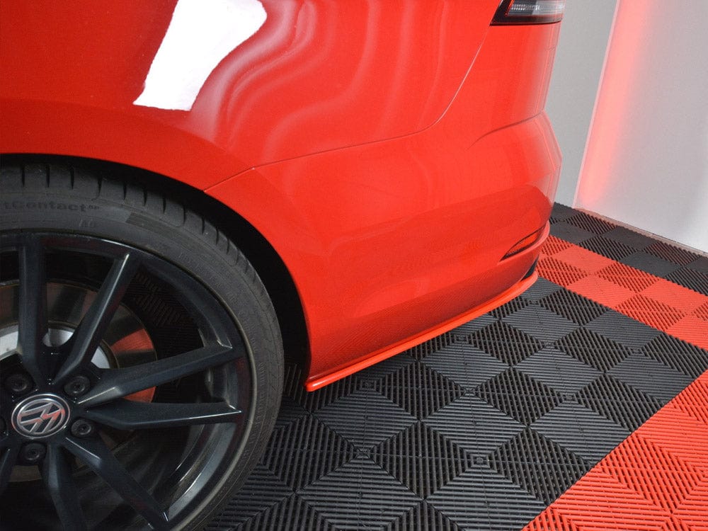 Maxton Design Rear Side Splitters V.2 VW Golf 7 R Variant Facelift Maxton Design SR