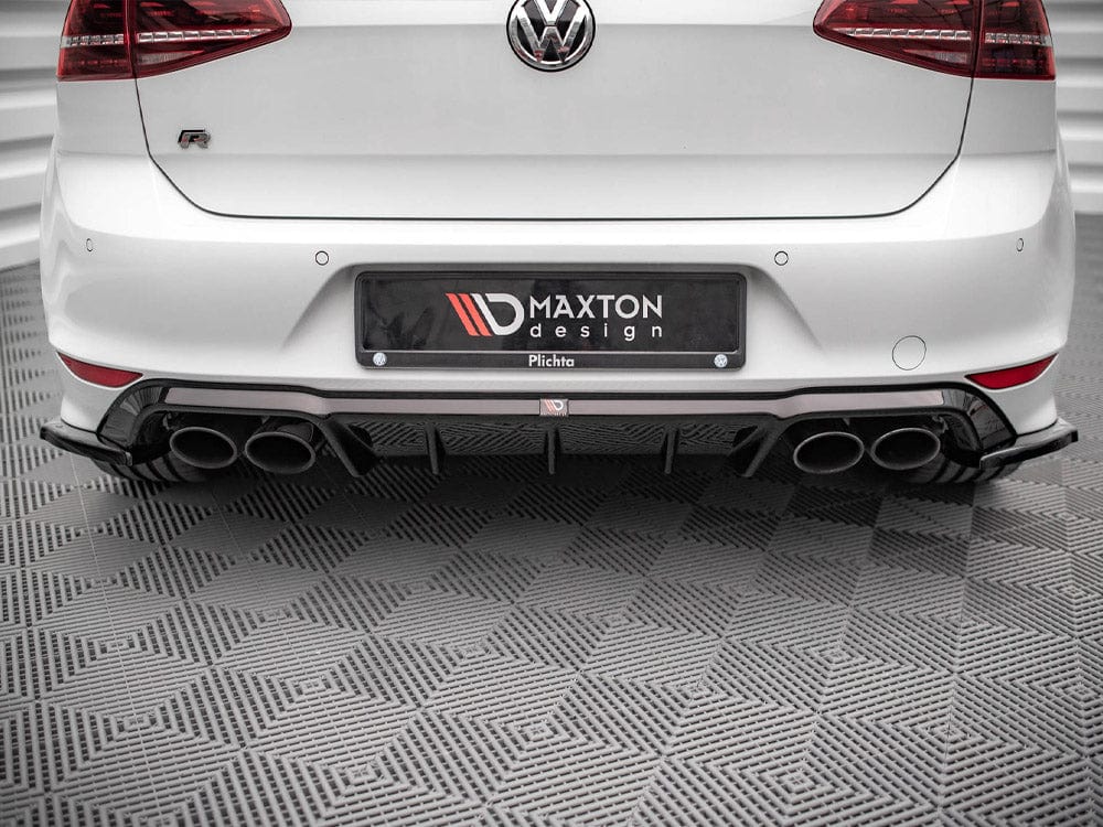 Maxton Design Rear Side Splitters V.4 VW Golf R MK7 2013-2016 Maxton Design SR