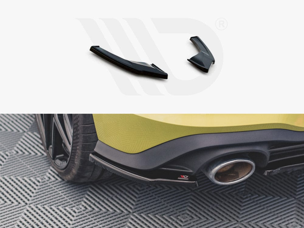 Maxton Design Rear Side Splitters V2 VW Golf 8 GTI Clubsport 2020- Maxton Design SR